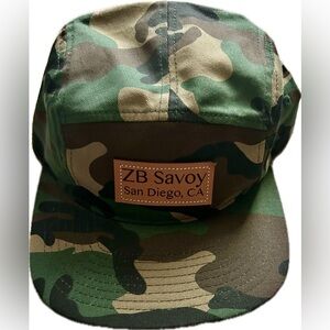 ZB Savoy 5 Panel Camouflage Hat / Baseball Cap OSFA